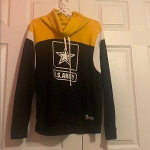 US Army cow neck sweatshirt